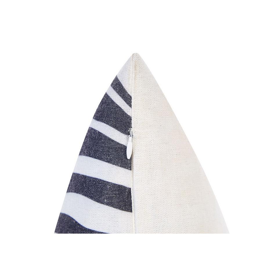 Beliani Dekokissen 2er Set aus Polyester Retro MANKETTI  