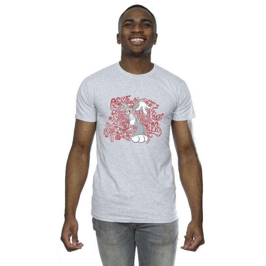 LOONEY TUNES Bugs Bunny T-Shirt Graphique  