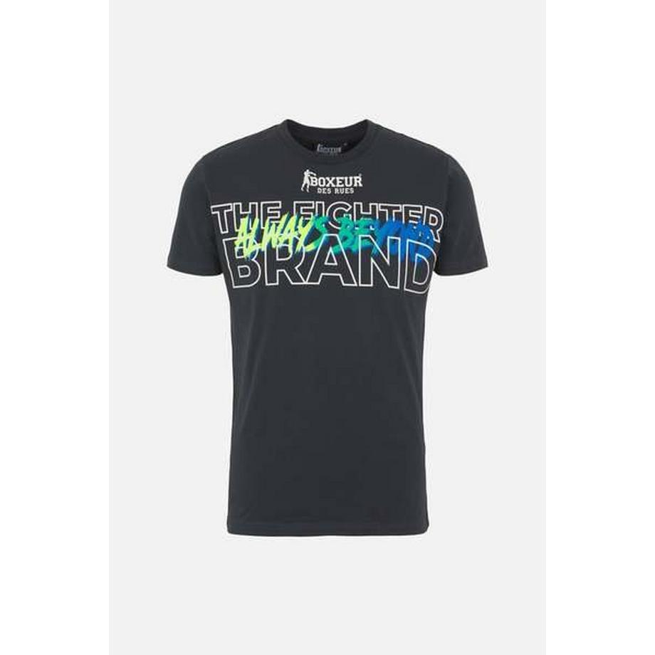 BOXEUR DES RUES T-shirt imprimé à col rond  