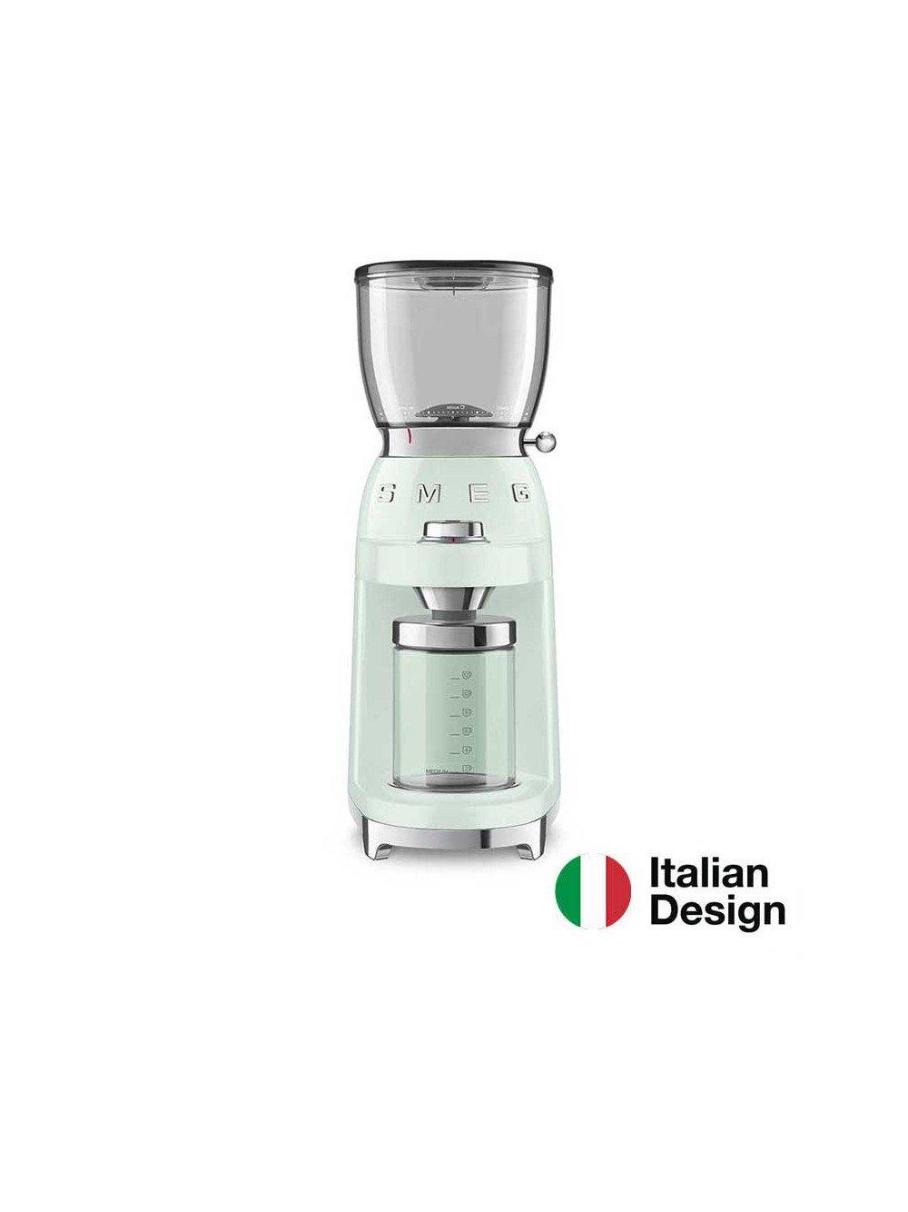 SMEG Smeg Macinacaffè 50's Style – Verde Pastello LUCIDO – CGF01PGEU  