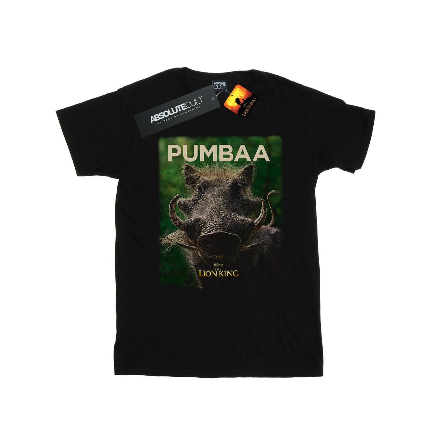 Disney  Tshirt THE LION KING MOVIE PUMBAA POSTER 