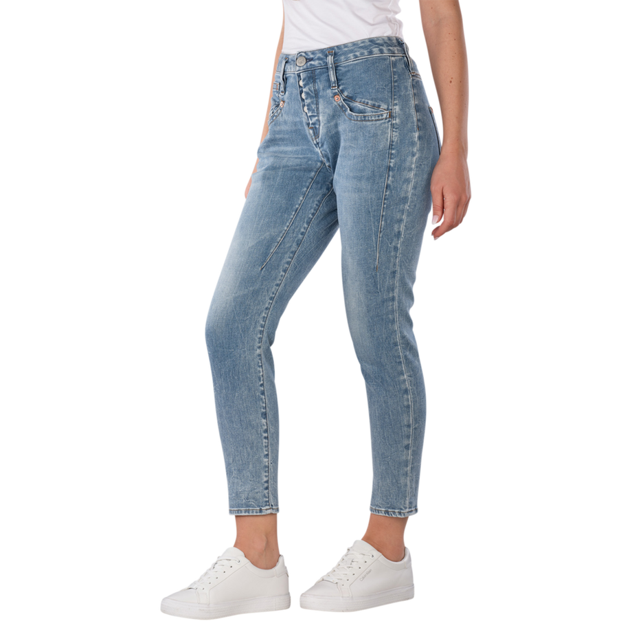 Herrlicher Shyra Boyfriend Fit Cropped Jeans  