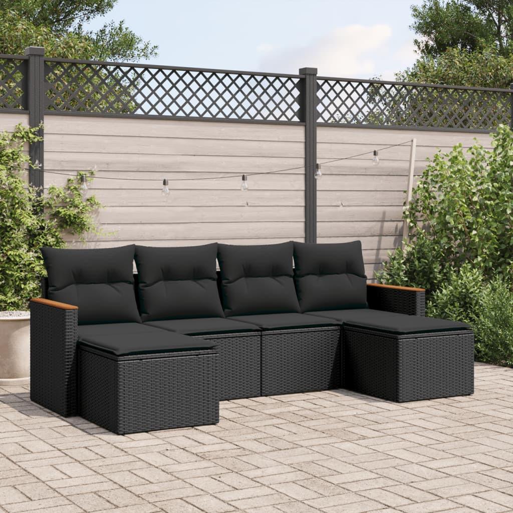 VidaXL Garten sofagarnitur poly-rattan  