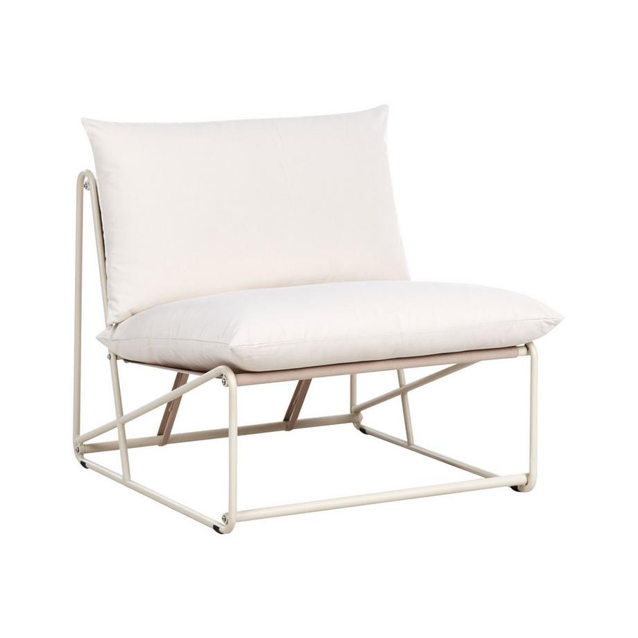 Stuhl mit Sitzkissen aus Stahl  PICO