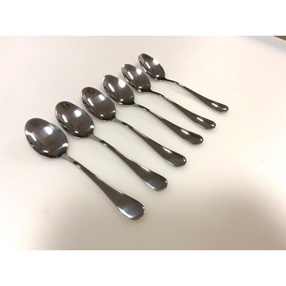 Aulica  SET 6 CUILLERES INOX 