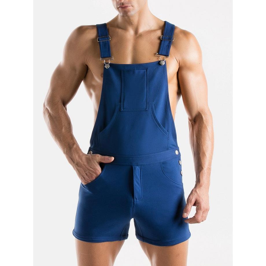 Kurze Latzhose Stretch