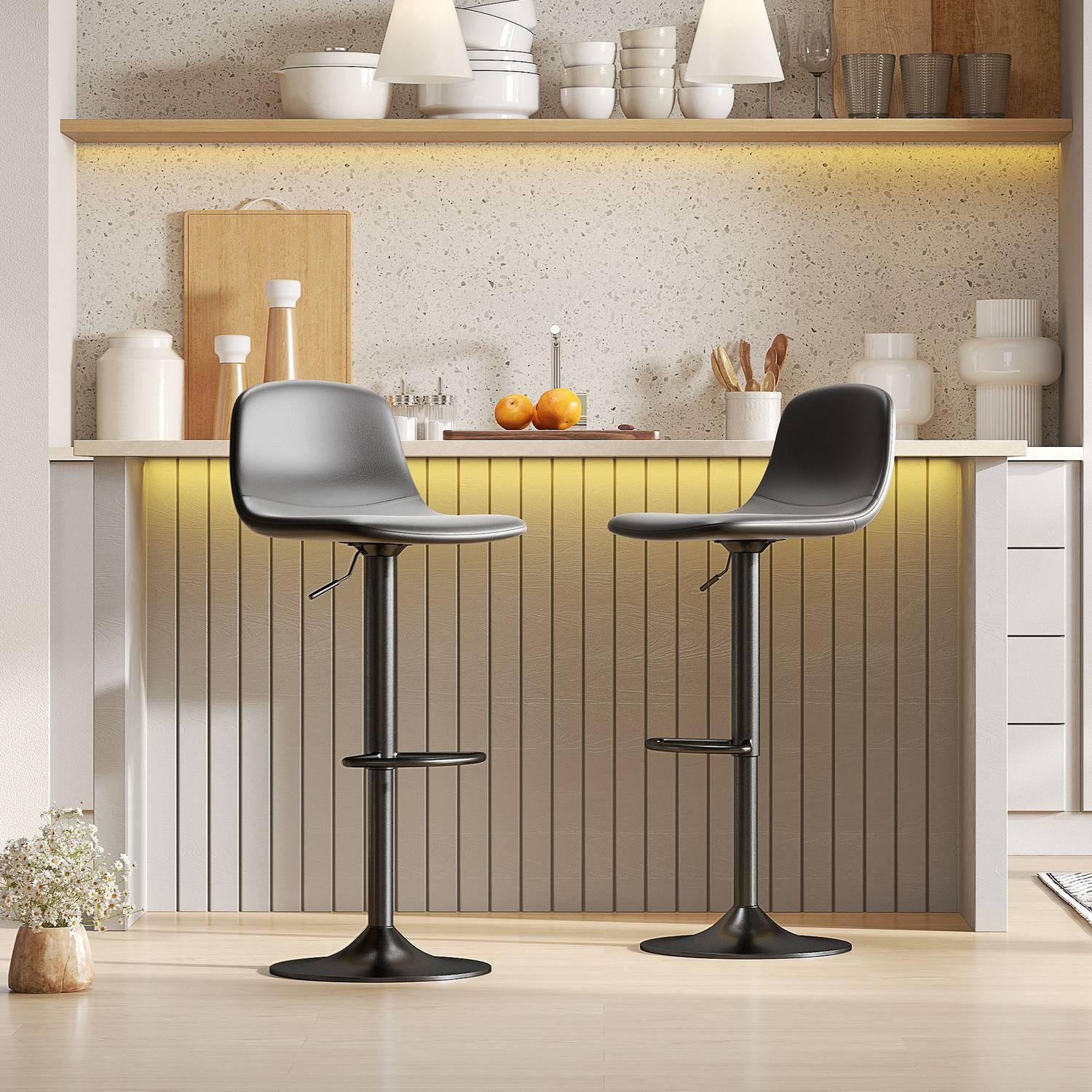 Northio 2er-Set Barhocker  