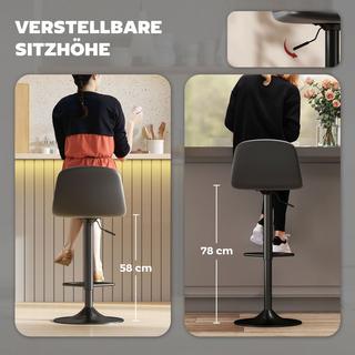 Northio 2er-Set Barhocker  