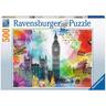 Ravensburger  Puzzle Grüsse aus London (500Teile) 