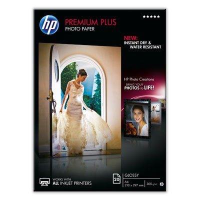 Hewlett-Packard HP Premium Plus Photo Paper A4 CR672A InkJet 300g, glossy 20 Blatt  