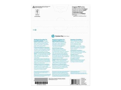 HEWLETT PACKARD HP Premium Plus Photo Paper A4 CR672A InkJet 300g, glossy 20 Blatt  