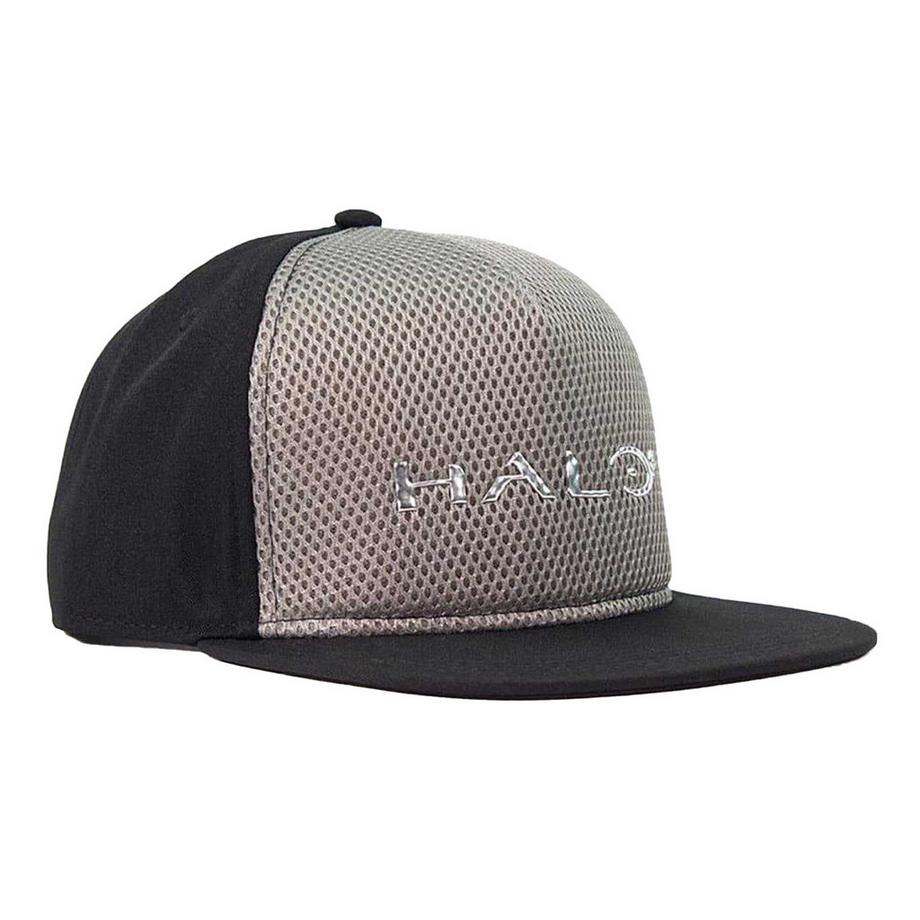 Halo Casquette Ajustable Motiftyle Logo Chromé  