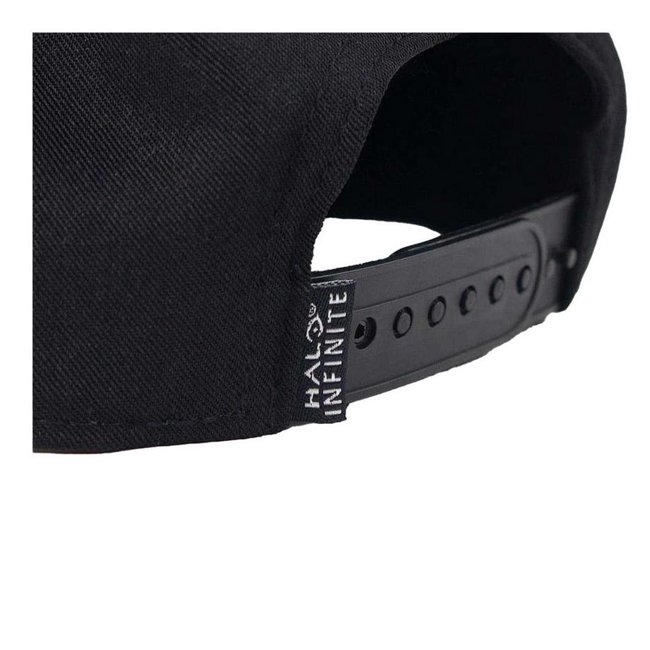 Halo Casquette Ajustable Motiftyle Logo Chromé  