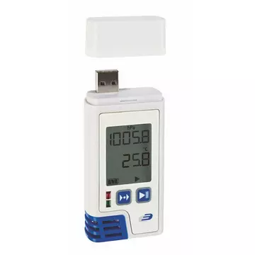 TFA-Dostmann LOG220 Indoor Temperatur- & Feuchtigkeitssensor Freistehend Kabellos