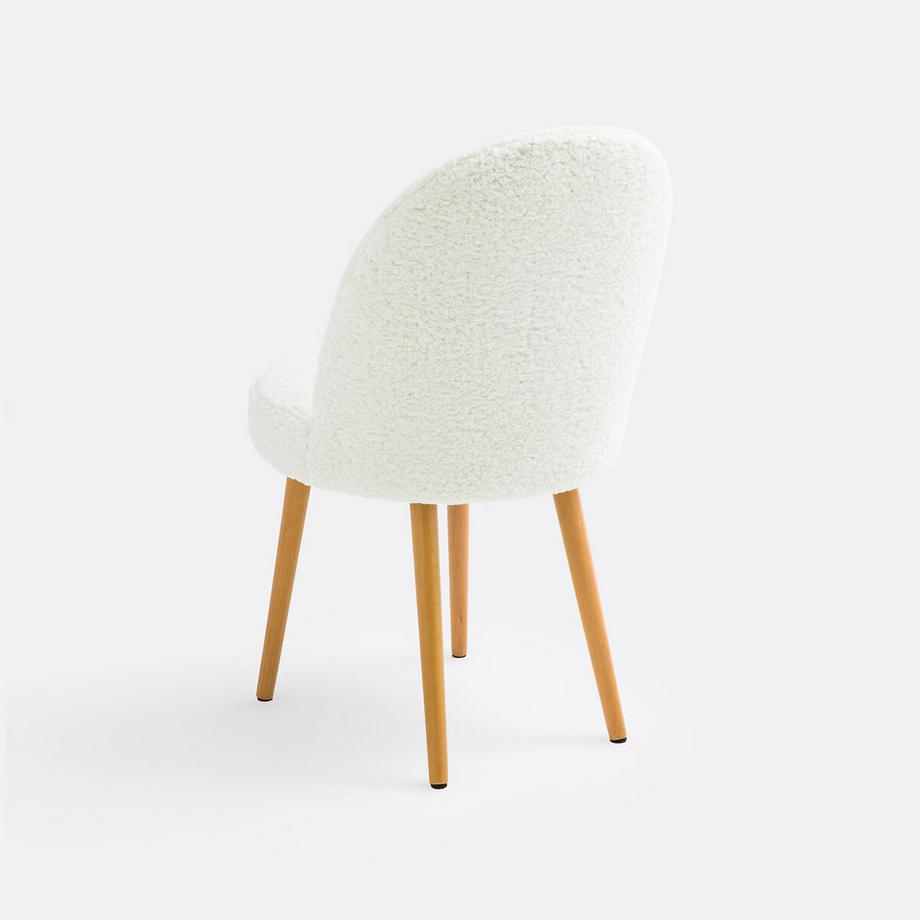 La Redoute Intérieurs 2er-Set Stühle aus Bouclé-Stoff  