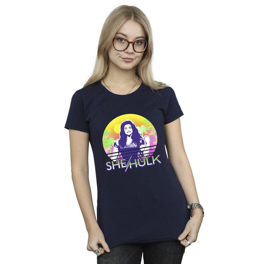 MARVEL SheHulk Attorney At Law Sunset Smile T-Shirt  