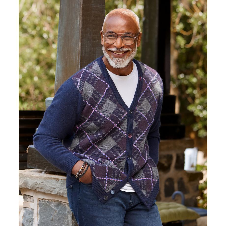 Joe Browns Eleganter Argyle Cardigan  