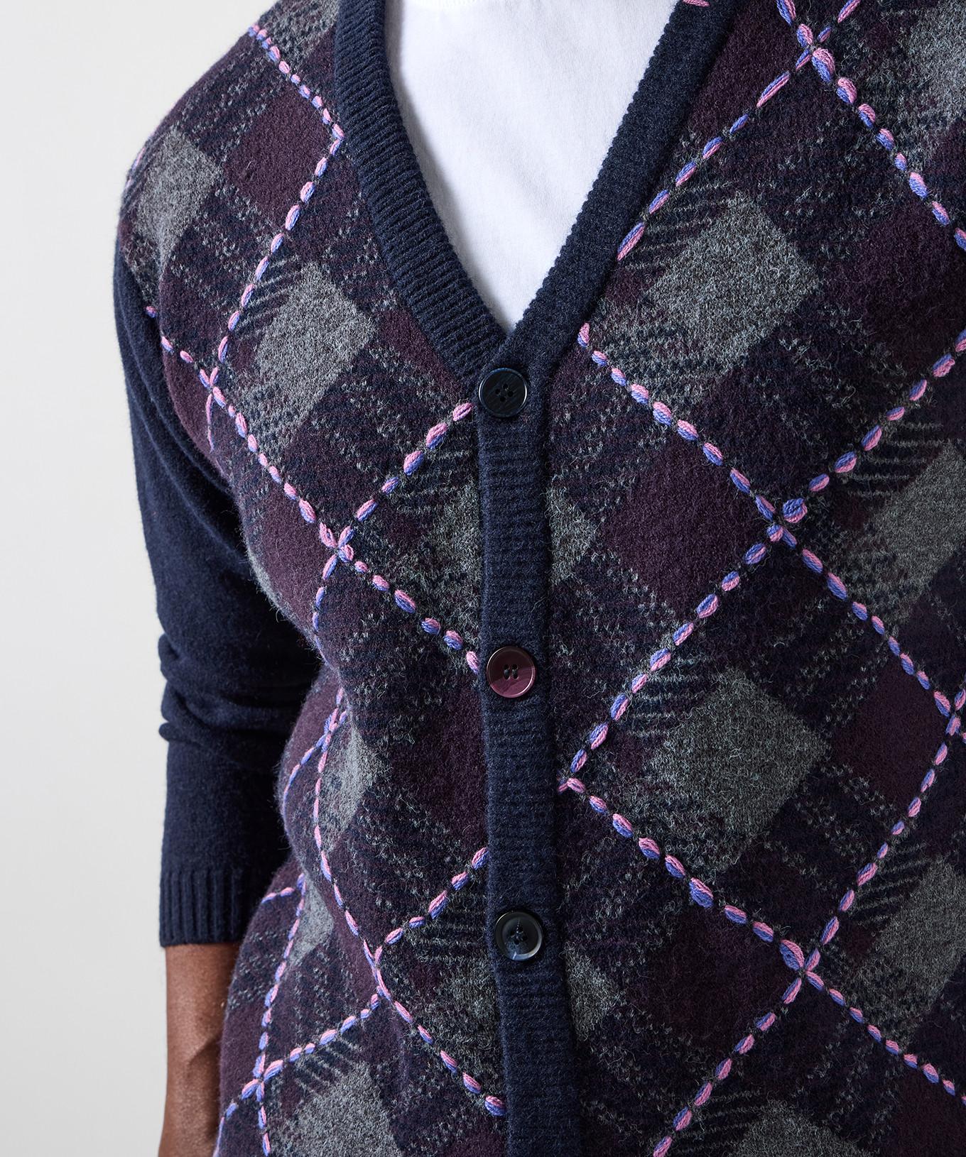 Joe Browns Eleganter Argyle Cardigan  
