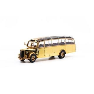 Ace  ACE Saurer L4C Alpenwagen Limited Edition Gold Modèle de bus Pré-assemblé 1:87 