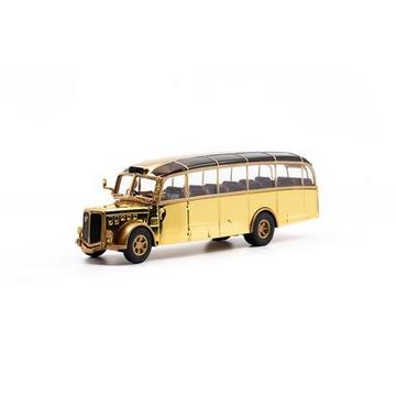 ACE Saurer L4C Alpenwagen Limited Edition Gold Modellino di autobus Preassemblato 1:87