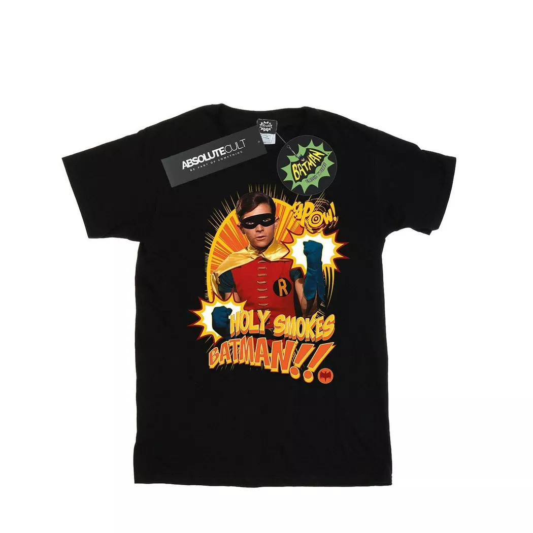 DC COMICS - Holy Smokes TShirt, für Damen, Schwarz, Größe XL