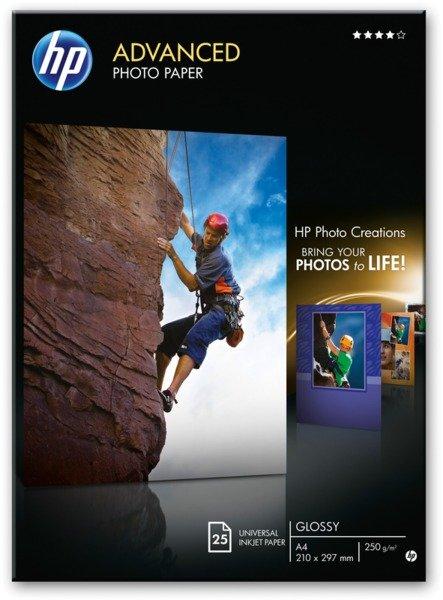 Hewlett-Packard  HP Advanced Glossy Photo Paper A4 Q5456A InkJet 250g 25 Blatt 