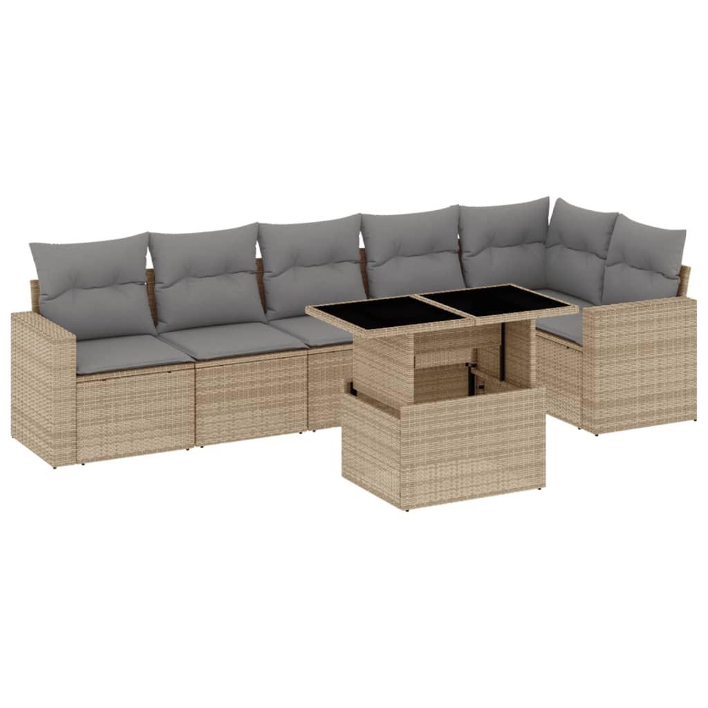 VidaXL Garten sofagarnitur poly-rattan  