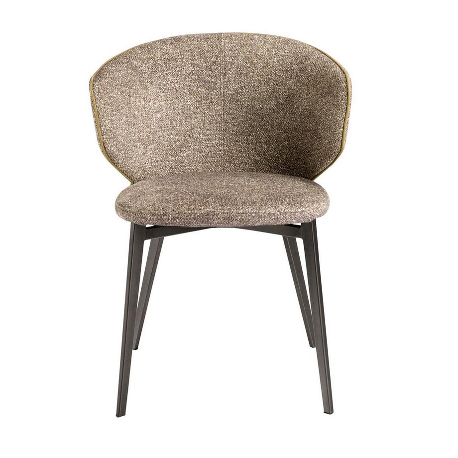 ANGEL CERDA Sedia in tessuto marmorizzato  