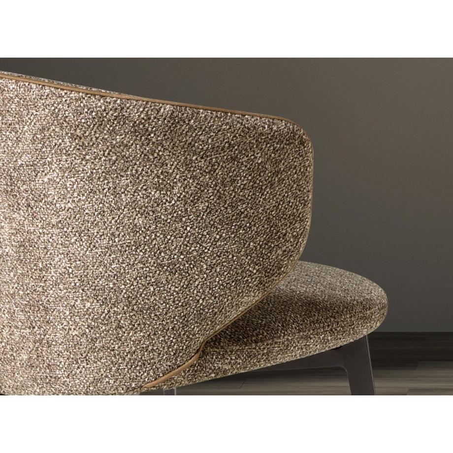 ANGEL CERDA Sedia in tessuto marmorizzato  