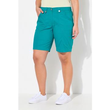 Bermuda in stile cargo con quattro tasche e cintura comfort