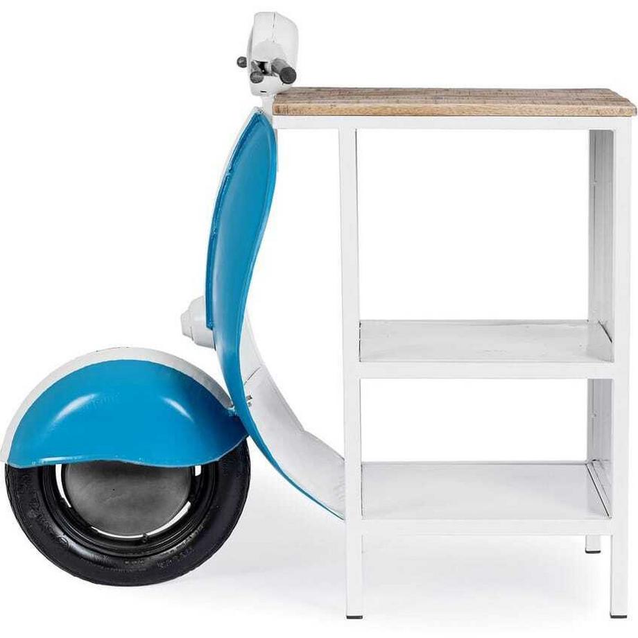 mutoni Console Bar Vespa bleu  