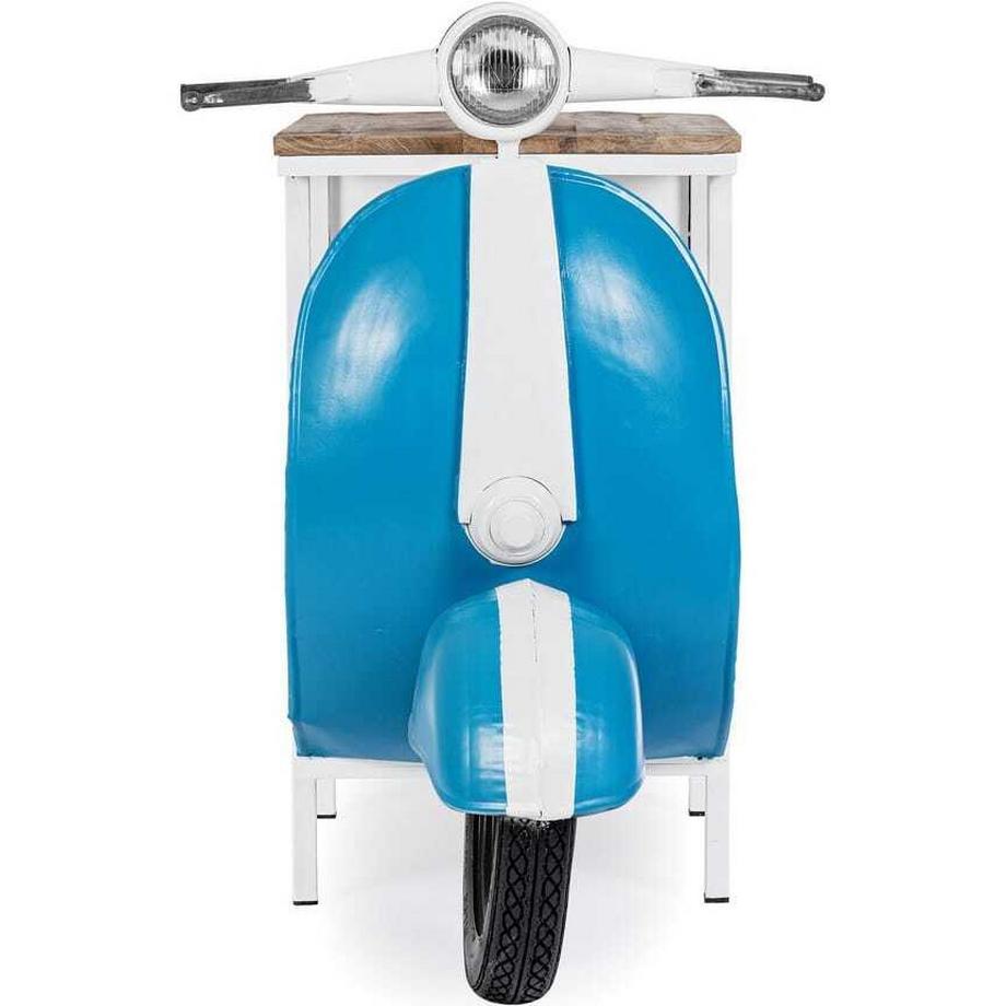 mutoni Console Bar Vespa bleu  