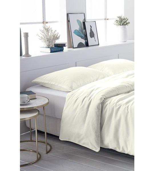 Living Home Uni Satin Set di biancheria da letto  