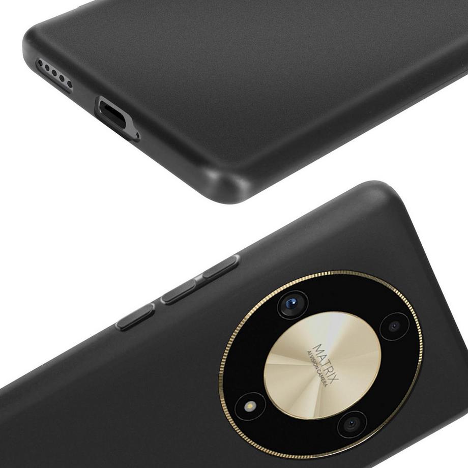 Avizar  Coque Honor Magic 6 Lite 5G Souple Noir 