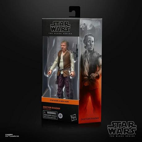 Hasbro  Figurine articulée - The Black Series - Star Wars - Dr Evazan 