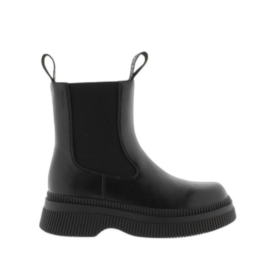 Victoria  damen stiefeletten dublin chelsea efecto piel 