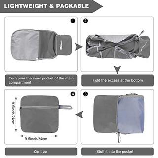 Only-bags.store Faltbarer Rucksack, große leichte Rucksäcke Wasserdichter Wanderrucksack  