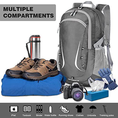 Only-bags.store Faltbarer grosser leichter wasserdichter Wanderrucksack  