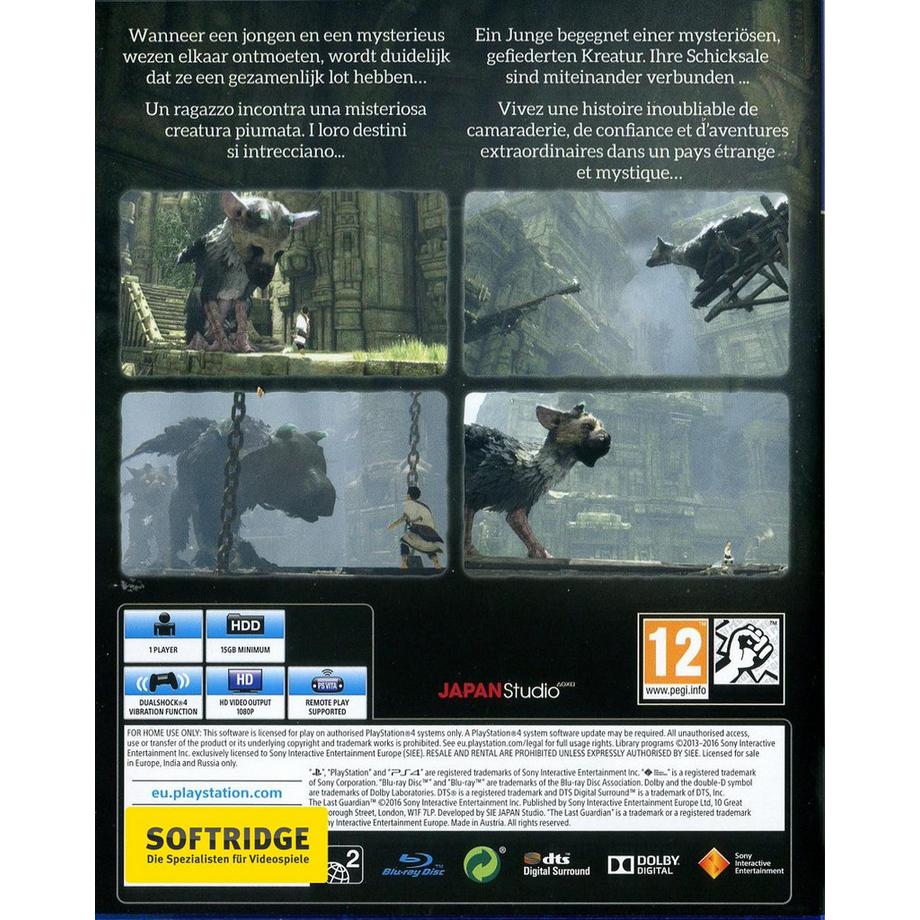 SONY  The Last Guardian 