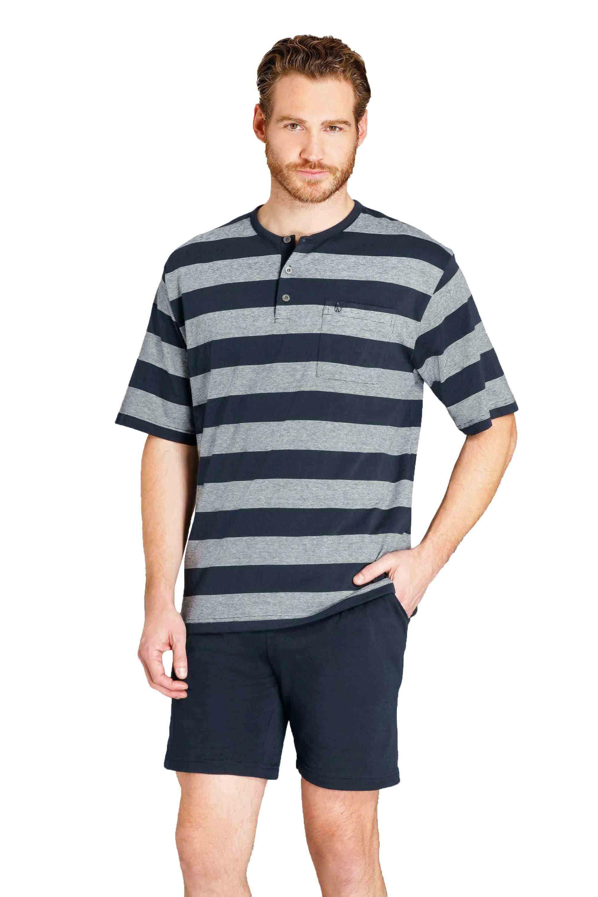 hajo Ensemble Pyjama Rayé Manches Courtes  