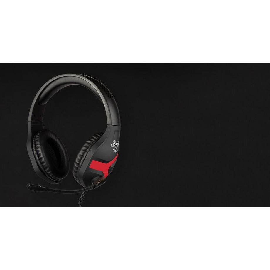 KONIX  Konix Nemesis Switch Kopfhörer Kabelgebunden Kopfband Gaming Schwarz, Rot 