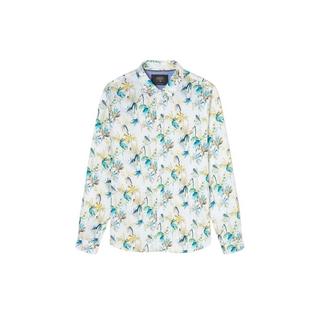 le temps des cerises Orel Fantasia Floreale Camicia Casual Maniche Lunghe  