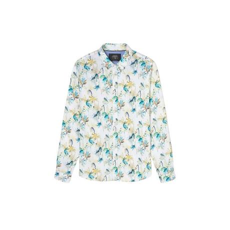 le temps des cerises Orel Fantasia Floreale Camicia Casual Maniche Lunghe  