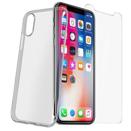 Avizar  Apple iPhone X Schutzhülle + Schutzfolie 