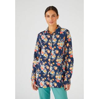 Damart  Chemisier imprimé fleurs en pure viscose, 