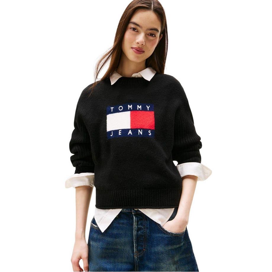 TOMMY JEANS Maglione motivo Bandiera  