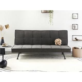 Beliani Canapé-lit en Tissu Moderne HASLE  