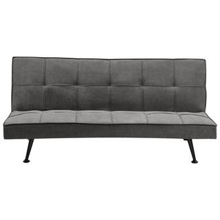 Beliani Canapé-lit en Tissu Moderne HASLE  