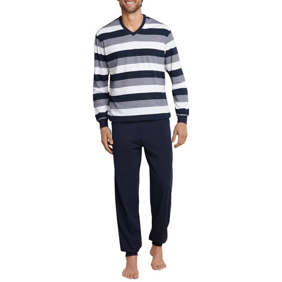 Schiesser Pyjama rayé coupe confortable  