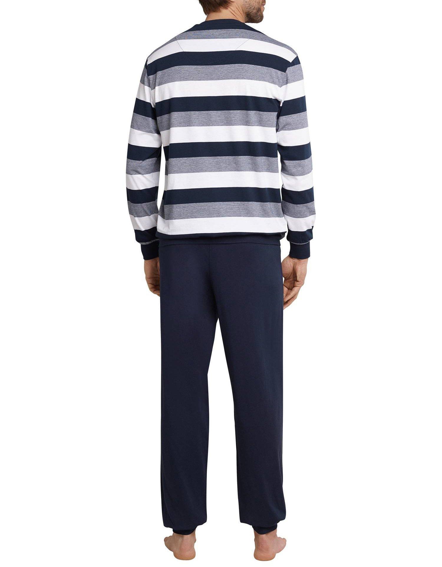 Schiesser Pigiama a righe vestibilità comoda  